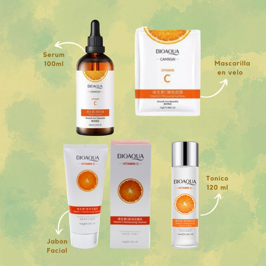 KIT VITAMINA C BIOAQUA X4N4